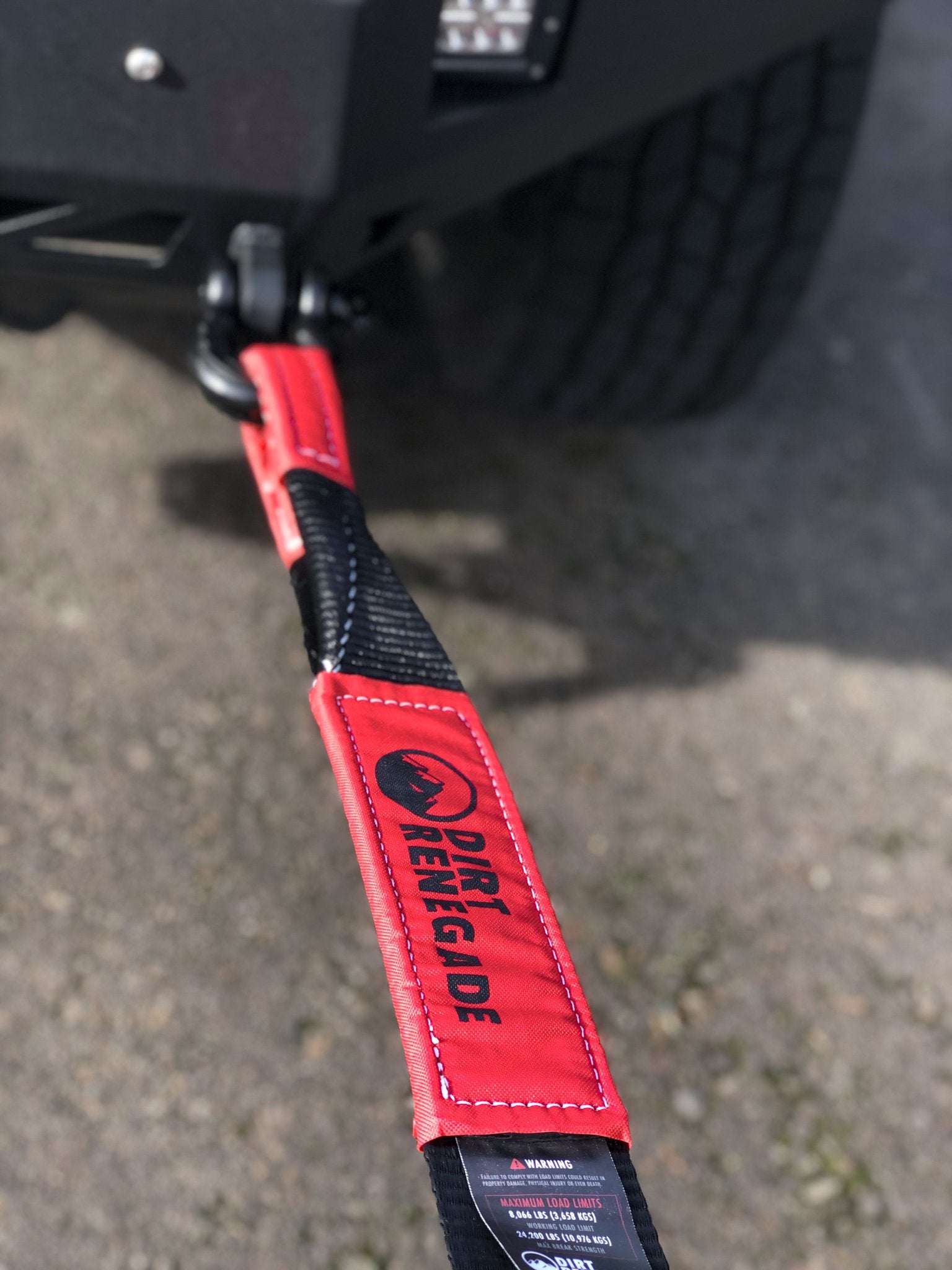 Best Recovery Kit - 30ft Tow Strap & Shackle Kit - Off Road